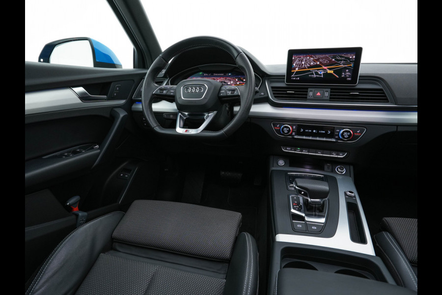 Audi Q5 Audi Q5 50 TFSI e S-Line Black-Edition Quattro Plug-In (INCL-BTW) *PANO | LEATHER-FABRIC | FULL-LED | DIGI-COCKPIT | NAVI-FULLMAP | HEATED-SPORTSEATS | KEYLESS | DAB+ | CAMERA | PRIVACY-GLASS | SHIFT-PADDLES | ECC | AMBIENT-LIGHT | PDC | CRUISE . Audi Q5 Audi Q5 50 TFSI e S-Line Black-Edition Quattro Plug-In (INCL-BTW) *PANO | LEATHER-FABRIC | FULL-LED | DIGI-COCKPIT | NAVI-FULLMAP | HEATED-SPORTSEATS | KEYLESS | DAB+ | CAMERA | PRIVACY-GLASS | SHIFT-PADDLES | ECC | AMBIENT-LIGHT | PDC | CRUISE .