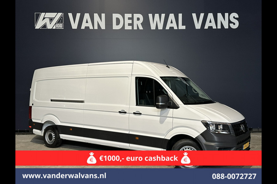 Volkswagen Crafter 2.0 TDI 140 pk L4H3 L3H2 Euro6 Airco | Camera | Apple Carplay | Cruisecontrol Android Auto, Parkeersensoren, Bijrijdersbank