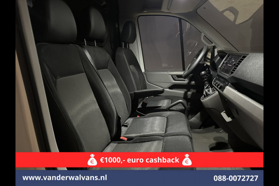 Volkswagen Crafter 2.0 TDI 140 pk L4H3 L3H2 Euro6 Airco | Camera | Apple Carplay | Cruisecontrol Android Auto, Parkeersensoren, Bijrijdersbank