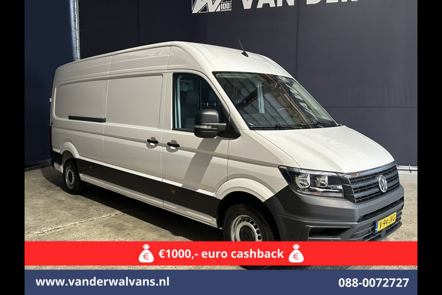 Volkswagen Crafter 2.0 TDI 140 pk L4H3 L3H2 Euro6 Airco | Camera | Apple Carplay | Cruisecontrol Android Auto, Parkeersensoren, Bijrijdersbank