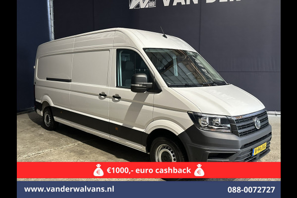 Volkswagen Crafter 2.0 TDI 140 pk L4H3 L3H2 Euro6 Airco | Camera | Apple Carplay | Cruisecontrol Android Auto, Parkeersensoren, Bijrijdersbank