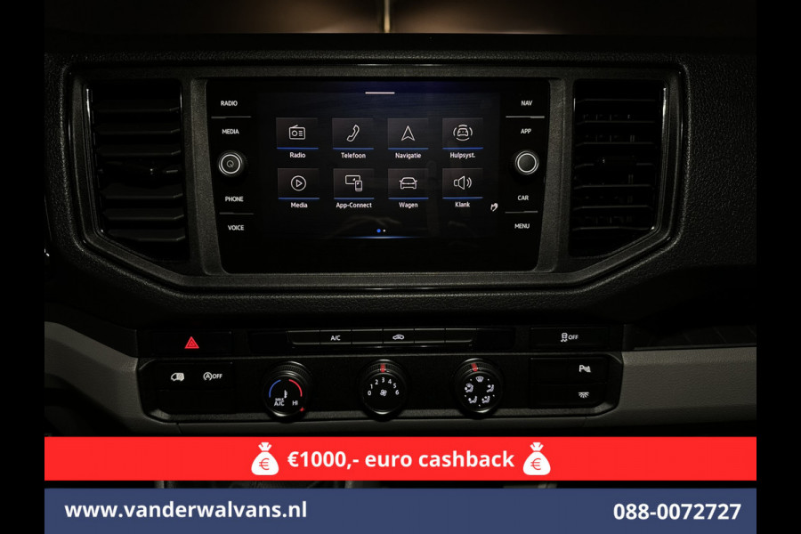 Volkswagen Crafter 2.0 TDI 140 pk L4H3 L3H2 Euro6 Airco | Camera | Apple Carplay | Cruisecontrol Android Auto, Parkeersensoren, Bijrijdersbank