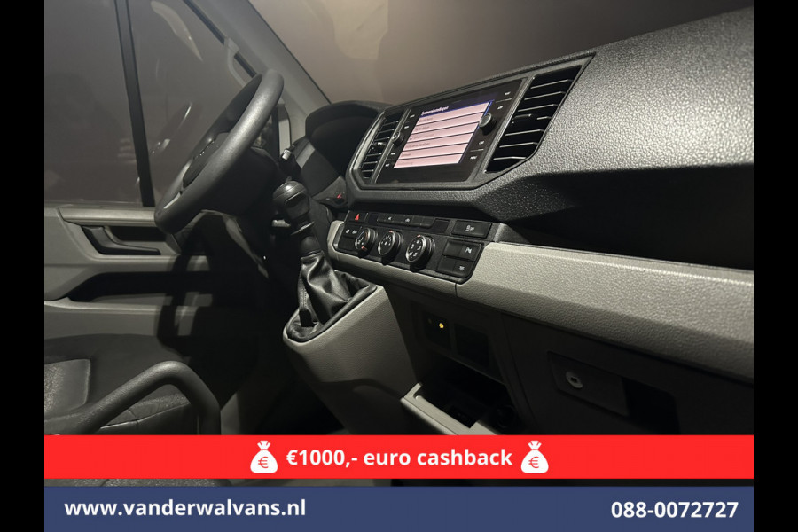 Volkswagen Crafter 2.0 TDI 140 pk L4H3 L3H2 Euro6 Airco | Camera | Apple Carplay | Cruisecontrol Android Auto, Parkeersensoren, Bijrijdersbank