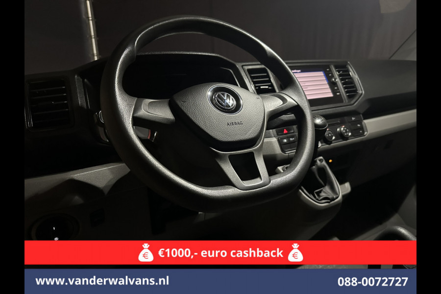 Volkswagen Crafter 2.0 TDI 140 pk L4H3 L3H2 Euro6 Airco | Camera | Apple Carplay | Cruisecontrol Android Auto, Parkeersensoren, Bijrijdersbank