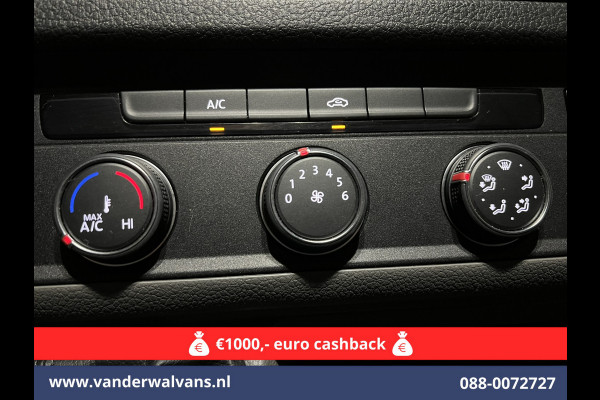 Volkswagen Crafter 2.0 TDI 140 pk L4H3 L3H2 Euro6 ** Airco | 3000kg trekhaak | Cruisecontrol | Parkeersensoren Bijrijdersbank