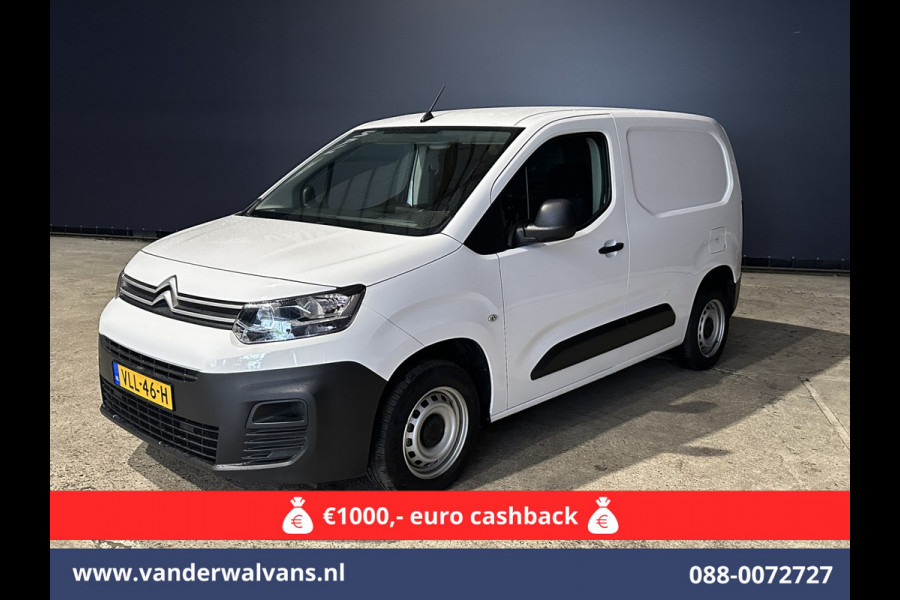 Citroën Berlingo 1.5 Blue HDI L1H1 Euro6 Airco | Cruisecontrol | Bluetooth- Telefonie Zijdeur