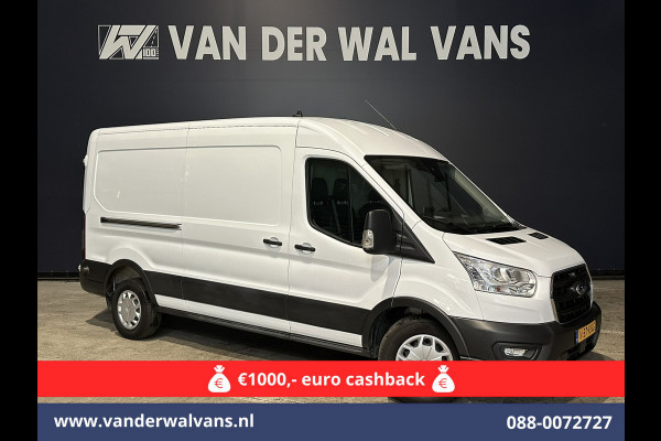 Ford Transit 2.0 TDCI 131pk L3H2 Euro6 Airco | Camera | Navigatie | Apple Carplay | Cruisecontrol | Stoelverwarming Android Auto, Verwarmde voorruit, Parkeersensoren, Bijrijdersbank