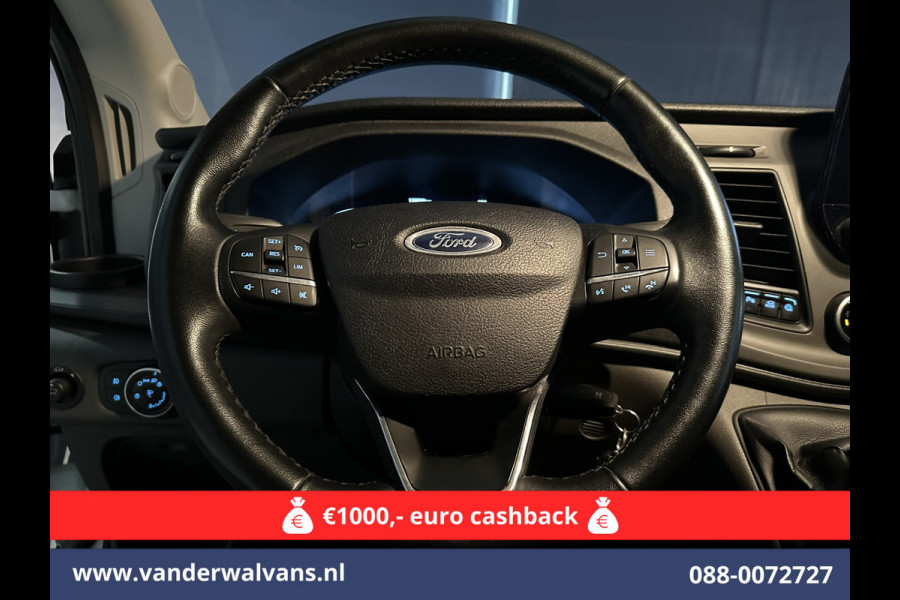 Ford Transit 2.0 TDCI 131pk L3H2 Euro6 Airco | Camera | Navigatie | Apple Carplay | Cruisecontrol | Stoelverwarming Android Auto, Verwarmde voorruit, Parkeersensoren, Bijrijdersbank