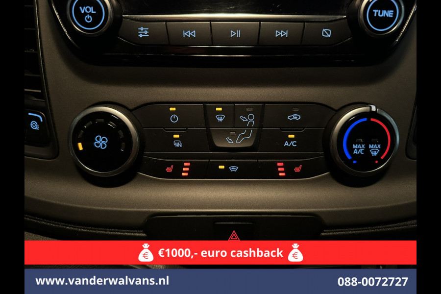 Ford Transit 2.0 TDCI 131pk L3H2 Euro6 Airco | Camera | Navigatie | Apple Carplay | Cruisecontrol | Stoelverwarming Android Auto, Verwarmde voorruit, Parkeersensoren, Bijrijdersbank