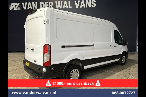 Ford Transit 2.0 TDCI 131pk L3H2 Euro6 Airco | Camera | Navigatie | Apple Carplay | Cruisecontrol | Stoelverwarming Android Auto, Verwarmde voorruit, Parkeersensoren, Bijrijdersbank
