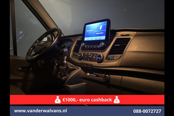 Ford Transit 2.0 TDCI 131pk L3H2 Euro6 Airco | Camera | Navigatie | Apple Carplay | Cruisecontrol | Stoelverwarming Android Auto, Verwarmde voorruit, Parkeersensoren, Bijrijdersbank