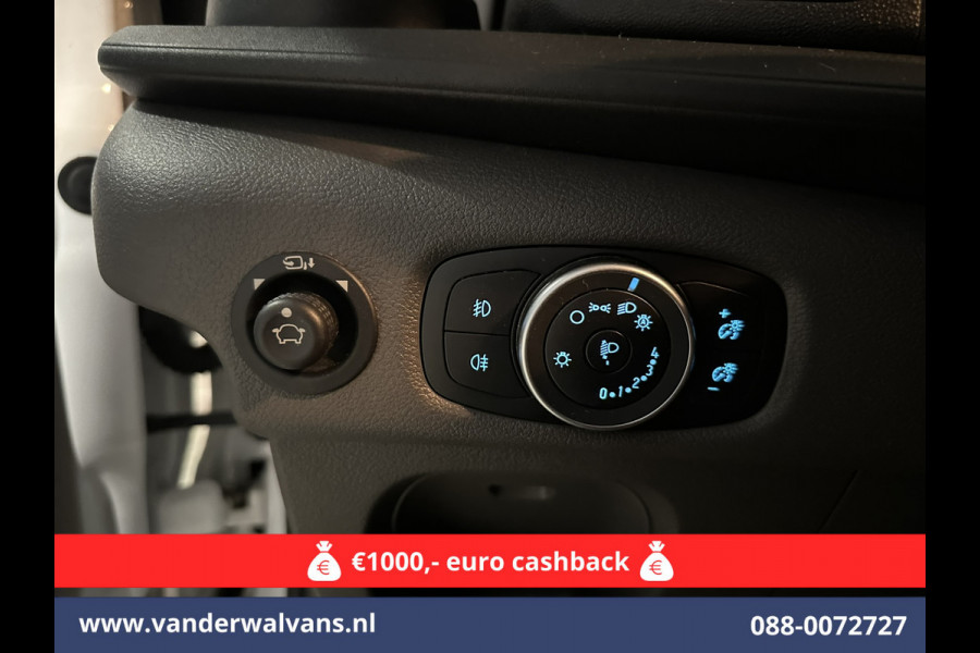 Ford Transit 2.0 TDCI 131pk L3H2 Euro6 Airco | Camera | Navigatie | Apple Carplay | Cruisecontrol | Stoelverwarming Android Auto, Verwarmde voorruit, Parkeersensoren, Bijrijdersbank
