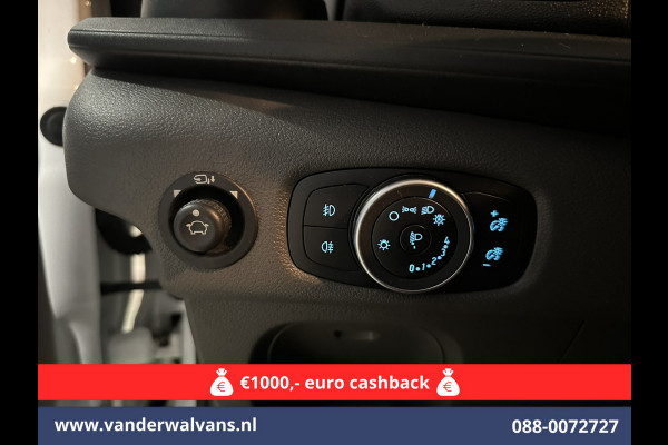 Ford Transit 2.0 TDCI 131pk L3H2 Euro6 Airco | Camera | Navigatie | Apple Carplay | Cruisecontrol | Stoelverwarming Android Auto, Verwarmde voorruit, Parkeersensoren, Bijrijdersbank