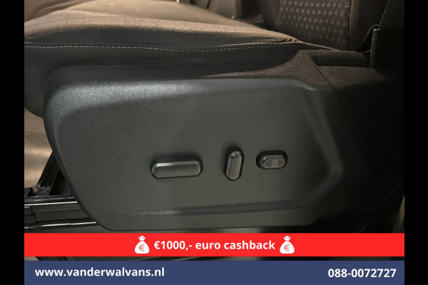 Ford Transit 2.0 TDCI 131pk L3H2 Euro6 Airco | Camera | Navigatie | Apple Carplay | Cruisecontrol Stoelverwarming, Verwarmde voorruit, Parkeersensoren, Bijrijdersbank, 2500kg trekvermogen