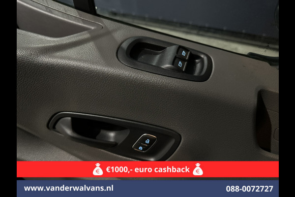 Ford Transit 2.0 TDCI 131pk L3H2 Euro6 Airco | Camera | Navigatie | Apple Carplay | Cruisecontrol Stoelverwarming, Verwarmde voorruit, Parkeersensoren, Bijrijdersbank, 2500kg trekvermogen