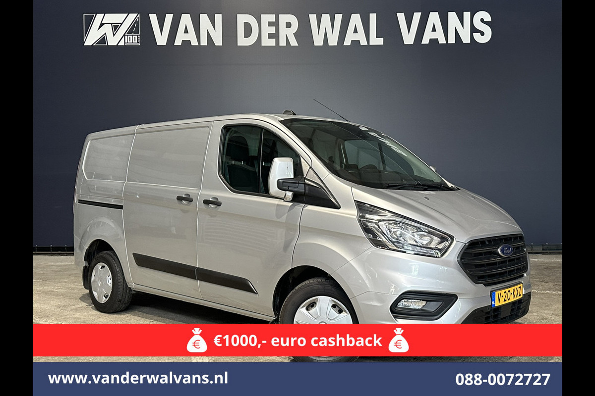 Ford Transit Custom 2.0 TDCI 130pk L1H1 Euro6 Airco | Camera | Navigatie | LED | Cruisecontrol Parkeersensoren, Stoelverwarming, Verwarmde voorruit, Bijrijdersbank, 2500kg trekvermogen Ford Transit Custom 2.0 TDCI 130pk L1H1 Euro6 Airco | Camera | Navigatie | LED | Cruisecontrol Parkeersensoren, Stoelverwarming, Verwarmde voorruit, Bijrijdersbank, 2500kg trekvermogen