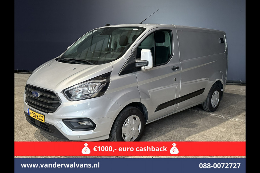Ford Transit Custom 2.0 TDCI 130pk L1H1 Euro6 Airco | Camera | Navigatie | LED | Cruisecontrol Parkeersensoren, Stoelverwarming, Verwarmde voorruit, Bijrijdersbank, 2500kg trekvermogen Ford Transit Custom 2.0 TDCI 130pk L1H1 Euro6 Airco | Camera | Navigatie | LED | Cruisecontrol Parkeersensoren, Stoelverwarming, Verwarmde voorruit, Bijrijdersbank, 2500kg trekvermogen