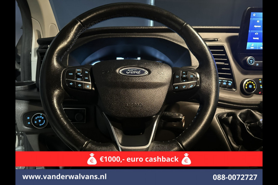Ford Transit Custom 2.0 TDCI 130pk L1H1 Euro6 Airco | Camera | Navigatie | LED | Cruisecontrol Parkeersensoren, Stoelverwarming, Verwarmde voorruit, Bijrijdersbank, 2500kg trekvermogen Ford Transit Custom 2.0 TDCI 130pk L1H1 Euro6 Airco | Camera | Navigatie | LED | Cruisecontrol Parkeersensoren, Stoelverwarming, Verwarmde voorruit, Bijrijdersbank, 2500kg trekvermogen