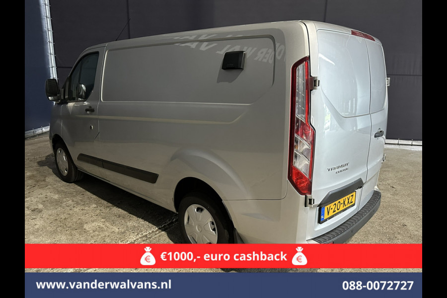 Ford Transit Custom 2.0 TDCI 130pk L1H1 Euro6 Airco | Camera | Navigatie | LED | Cruisecontrol Parkeersensoren, Stoelverwarming, Verwarmde voorruit, Bijrijdersbank, 2500kg trekvermogen Ford Transit Custom 2.0 TDCI 130pk L1H1 Euro6 Airco | Camera | Navigatie | LED | Cruisecontrol Parkeersensoren, Stoelverwarming, Verwarmde voorruit, Bijrijdersbank, 2500kg trekvermogen