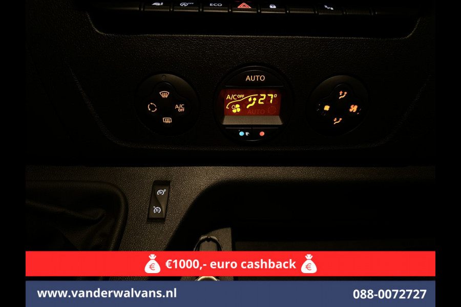 Opel Movano 2.3 Turbo 150pk L2H2 Euro6 Airco | Leder | 2500kg Trekhaak | Navigatie | Camera cruisecontrol, parkeersensoren, LED, bijrijdersbank