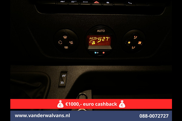 Opel Movano 2.3 Turbo 150pk L2H2 Euro6 Airco | Leder | 2500kg Trekhaak | Navigatie | Camera cruisecontrol, parkeersensoren, LED, bijrijdersbank