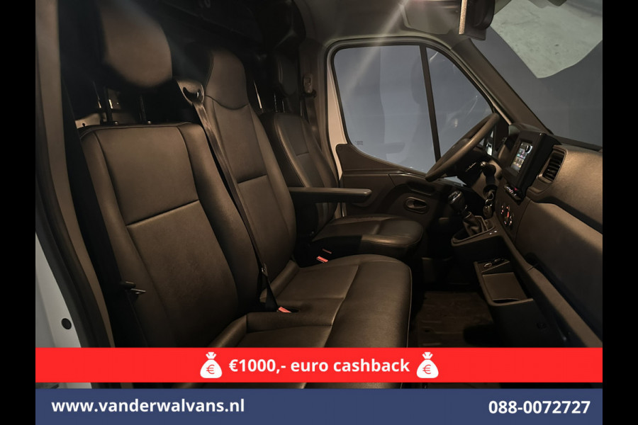 Opel Movano 2.3 Turbo 150pk L2H2 Euro6 Airco | Leder | 2500kg Trekhaak | Navigatie | Camera cruisecontrol, parkeersensoren, LED, bijrijdersbank
