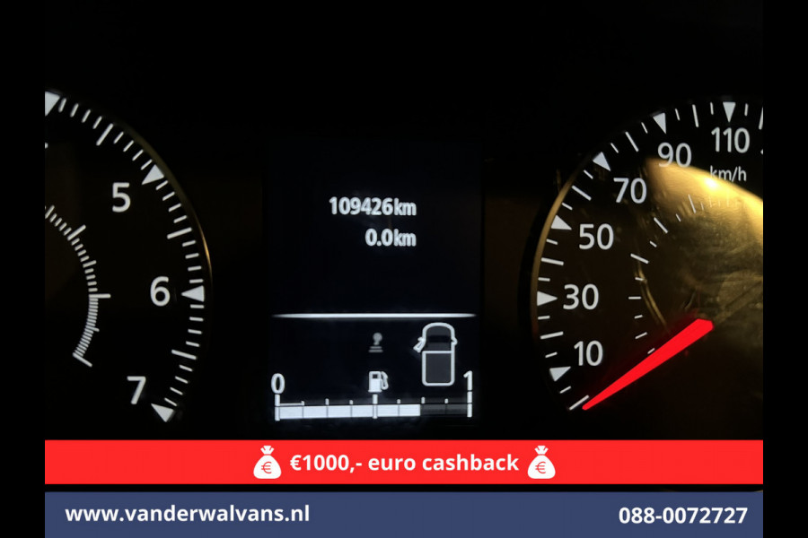 Opel Movano 2.3 Turbo 150pk L2H2 Euro6 Airco | Leder | 2500kg Trekhaak | Navigatie | Camera cruisecontrol, parkeersensoren, LED, bijrijdersbank