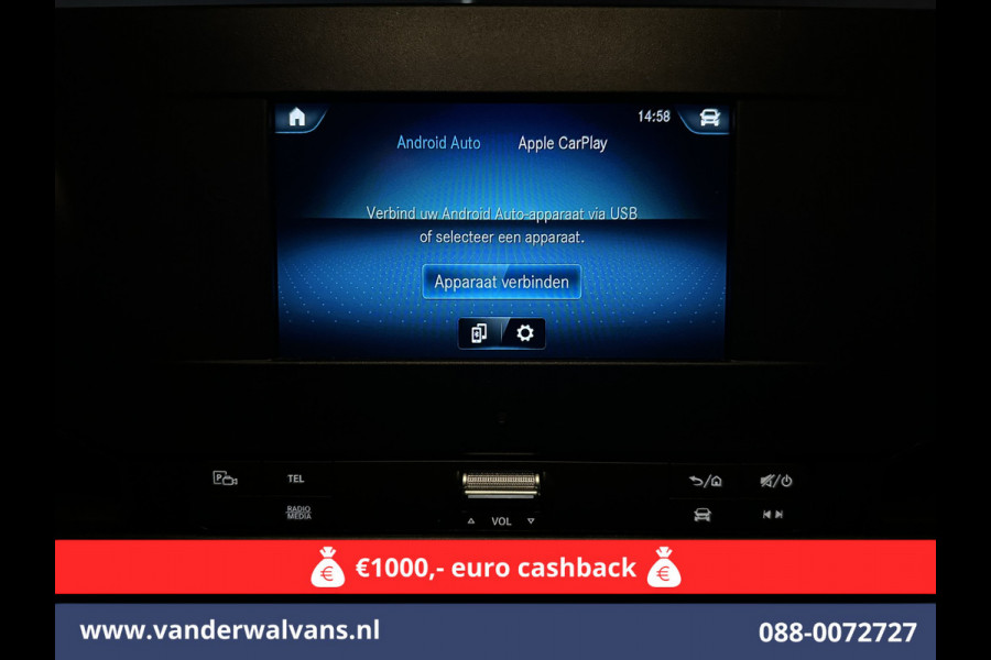 Mercedes-Benz Sprinter 317 CDI 170pk L3H2 Euro6 Airco | Camera | Apple Carplay | Android Auto Cruisecontrol, Parkeersensoren, Stoelverwarming, Bijrijdersbank, MBUX Mercedes-Benz Sprinter 317 CDI 170pk L3H2 Euro6 Airco | Camera | Apple Carplay | Android Auto Cruisecontrol, Parkeersensoren, Stoelverwarming, Bijrijdersbank, MBUX