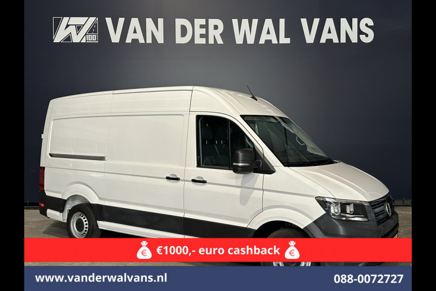 Volkswagen Crafter 2.0 TDI 140pk L3H3 L2H2 Euro6 Airco | Camera | Apple carplay | Android auto bijrijdersbank, 3000kg trekvermogen Volkswagen Crafter 2.0 TDI 140pk L3H3 L2H2 Euro6 Airco | Camera | Apple carplay | Android auto bijrijdersbank, 3000kg trekvermogen