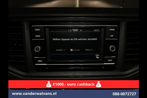 Volkswagen Crafter 2.0 TDI 140pk L3H3 L2H2 Euro6 Airco | Camera | Apple carplay | Android auto bijrijdersbank, 3000kg trekvermogen Volkswagen Crafter 2.0 TDI 140pk L3H3 L2H2 Euro6 Airco | Camera | Apple carplay | Android auto bijrijdersbank, 3000kg trekvermogen
