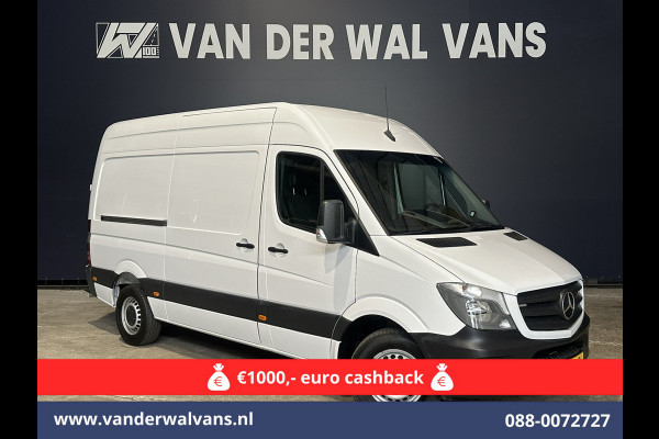 Mercedes-Benz Sprinter 316 CDI 163pk L2H2 Euro6 Airco | 2800kg Trekhaak | Cruisecontrol | Parkeersensoren, Bluetooth Telefoonvoorbereiding