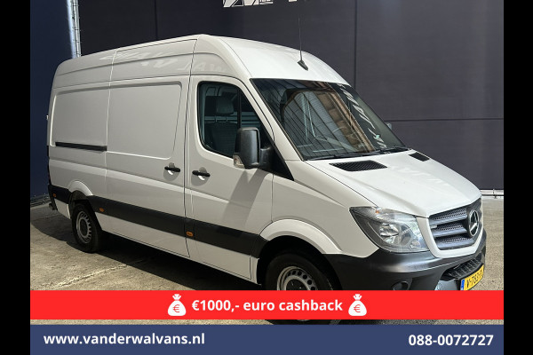 Mercedes-Benz Sprinter 316 CDI 163pk L2H2 Euro6 Airco | 2800kg Trekhaak | Cruisecontrol | Parkeersensoren, Bluetooth Telefoonvoorbereiding