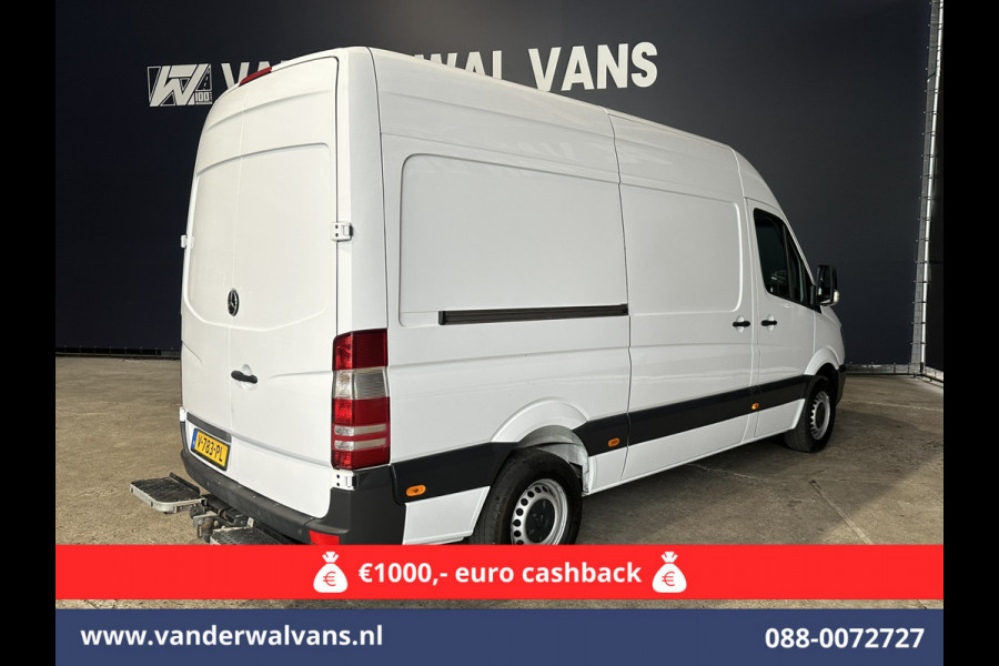 Mercedes-Benz Sprinter 316 CDI 163pk L2H2 Euro6 Airco | 2800kg Trekhaak | Cruisecontrol | Parkeersensoren, Bluetooth Telefoonvoorbereiding