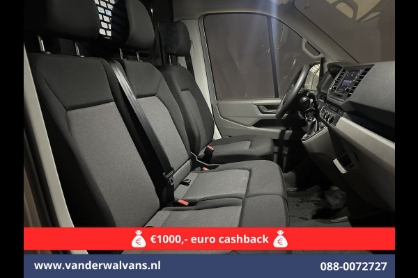 Volkswagen Crafter 2.0 TDI 141pk L3H3 L2H2 Euro6 Airco | Navigatie | Apple Carplay | Cruisecontrol Android Auto, Bijrijdersbank, 3000kg trekvermogen, zilver