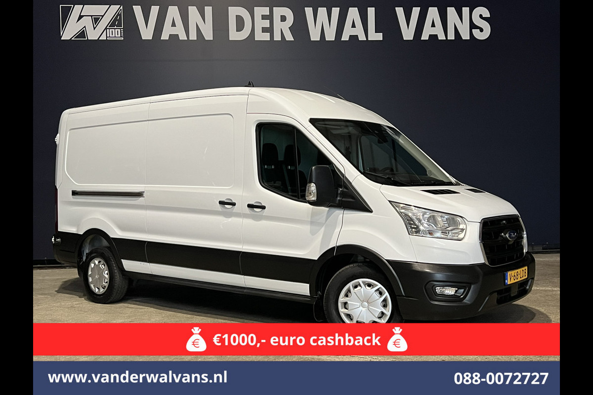 Ford Transit 2.0 TDCI 130pk L3H2 Euro6 Airco | Camera | Navigatie | Apple Carplay | Android Auto Cruisecontrol, Stoelverwarming, Parkeersensoren, Verwarmde voorruit, Bijrijdersbank Ford Transit 2.0 TDCI 130pk L3H2 Euro6 Airco | Camera | Navigatie | Apple Carplay | Android Auto Cruisecontrol, Stoelverwarming, Parkeersensoren, Verwarmde voorruit, Bijrijdersbank