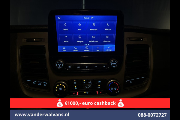 Ford Transit 2.0 TDCI 130pk L3H2 Euro6 Airco | Camera | Navigatie | Apple Carplay | Android Auto Cruisecontrol, Stoelverwarming, Parkeersensoren, Verwarmde voorruit, Bijrijdersbank