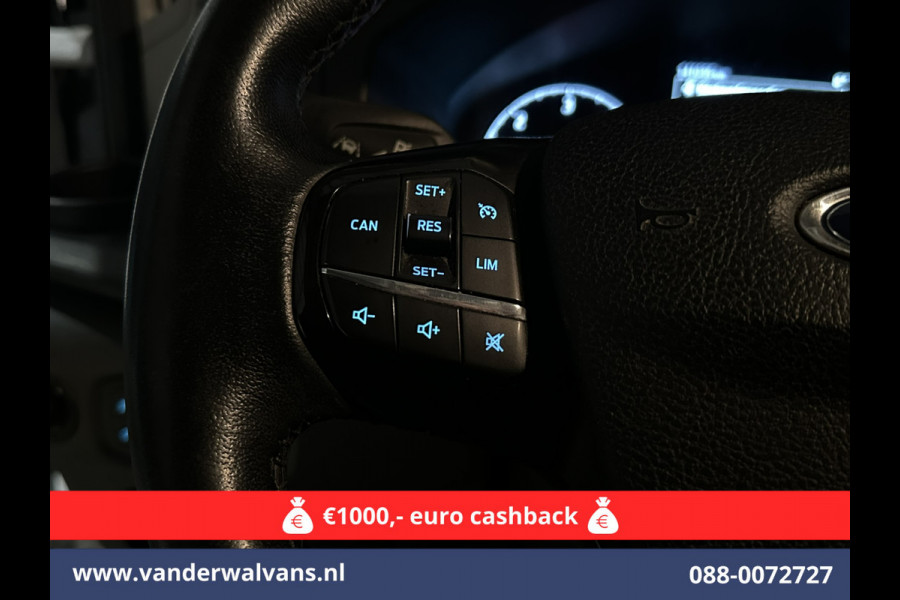 Ford Transit 2.0 TDCI 130pk L3H2 Euro6 Airco | Camera | Navigatie | Apple Carplay | Android Auto Cruisecontrol, Stoelverwarming, Parkeersensoren, Verwarmde voorruit, Bijrijdersbank