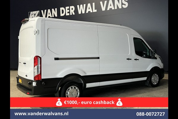 Ford Transit 2.0 TDCI 130pk L3H2 Euro6 Airco | Camera | Navigatie | Apple Carplay | Android Auto Cruisecontrol, Stoelverwarming, Parkeersensoren, Verwarmde voorruit, Bijrijdersbank