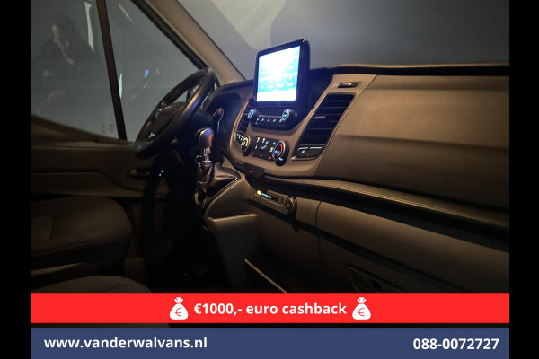 Ford Transit 2.0 TDCI 130pk L3H2 Euro6 Airco | Camera | Navigatie | Apple Carplay | Android Auto Cruisecontrol, Stoelverwarming, Parkeersensoren, Verwarmde voorruit, Bijrijdersbank