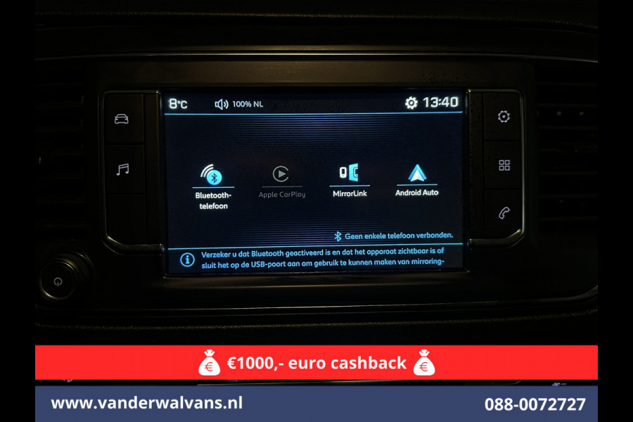Peugeot Expert 1.6 BlueHDI Automaat L2H1 Euro6 Airco | 2x zijdeur | Trekhaak | Camera | Apple Carplay | Android Auto Cruisecontrol, Parkeersensoren, Stoelverwarming, Bijrijdersbank Peugeot Expert 1.6 BlueHDI Automaat L2H1 Euro6 Airco | 2x zijdeur | Trekhaak | Camera | Apple Carplay | Android Auto Cruisecontrol, Parkeersensoren, Stoelverwarming, Bijrijdersbank