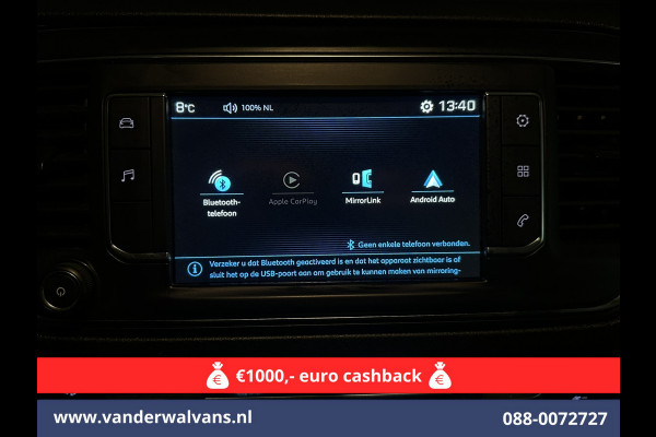 Peugeot Expert 1.6 BlueHDI Automaat L2H1 Euro6 Airco | 2x zijdeur | Trekhaak | Camera | Apple Carplay | Android Auto Cruisecontrol, Parkeersensoren, Stoelverwarming, Bijrijdersbank Peugeot Expert 1.6 BlueHDI Automaat L2H1 Euro6 Airco | 2x zijdeur | Trekhaak | Camera | Apple Carplay | Android Auto Cruisecontrol, Parkeersensoren, Stoelverwarming, Bijrijdersbank