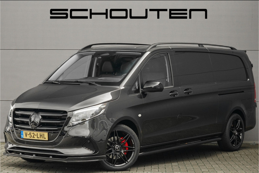 Mercedes-Benz Vito 116 CDI L3 Pro Black Pack Luxe 19" BPM Vrij MultiBeam LED Distronic Navi Dubbele Schuifdeur Mercedes-Benz Vito 116 CDI L3 Pro Black Pack Luxe 19" BPM Vrij MultiBeam LED Distronic Navi Dubbele Schuifdeur
