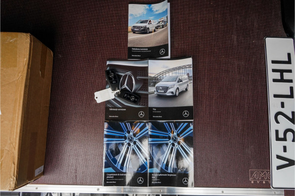 Mercedes-Benz Vito 116 CDI L3 Pro Black Pack Luxe 19" BPM Vrij MultiBeam LED Distronic Navi Dubbele Schuifdeur Mercedes-Benz Vito 116 CDI L3 Pro Black Pack Luxe 19" BPM Vrij MultiBeam LED Distronic Navi Dubbele Schuifdeur