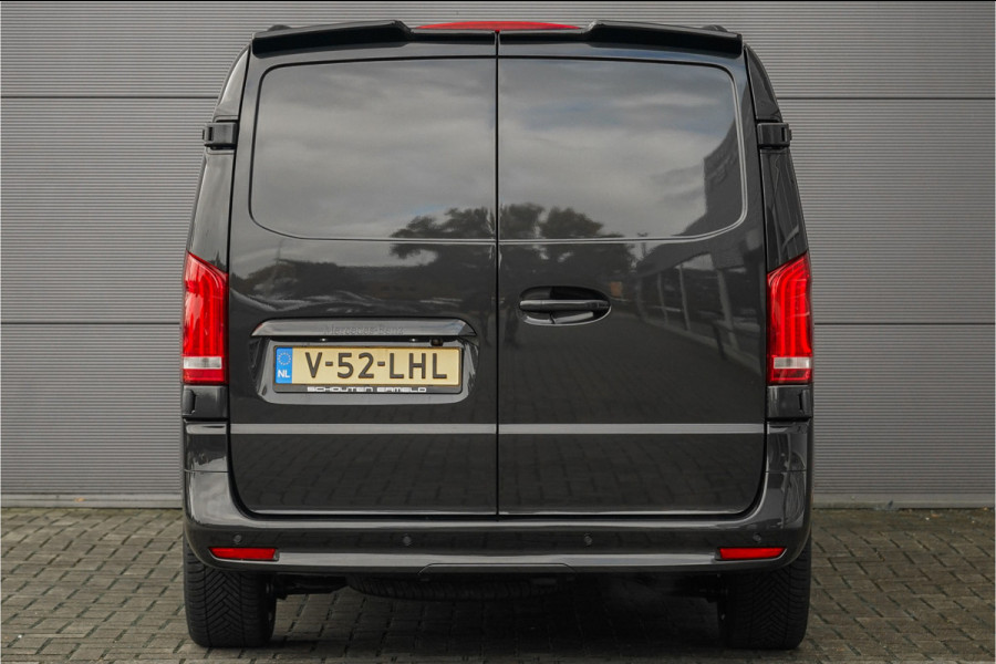 Mercedes-Benz Vito 116 CDI L3 Pro Black Pack Luxe 19" BPM Vrij MultiBeam LED Distronic Navi Dubbele Schuifdeur Mercedes-Benz Vito 116 CDI L3 Pro Black Pack Luxe 19" BPM Vrij MultiBeam LED Distronic Navi Dubbele Schuifdeur