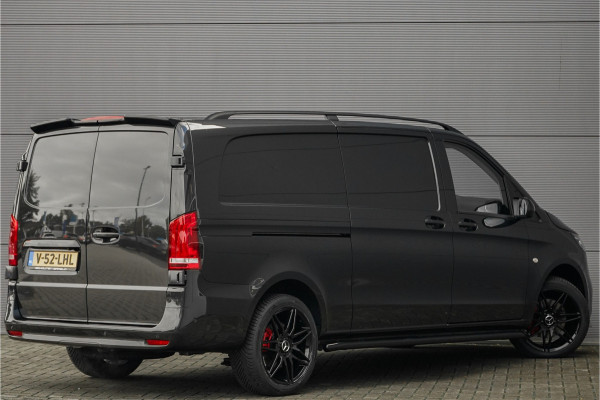 Mercedes-Benz Vito 116 CDI L3 Pro Black Pack Luxe 19" BPM Vrij MultiBeam LED Distronic Navi Dubbele Schuifdeur Mercedes-Benz Vito 116 CDI L3 Pro Black Pack Luxe 19" BPM Vrij MultiBeam LED Distronic Navi Dubbele Schuifdeur