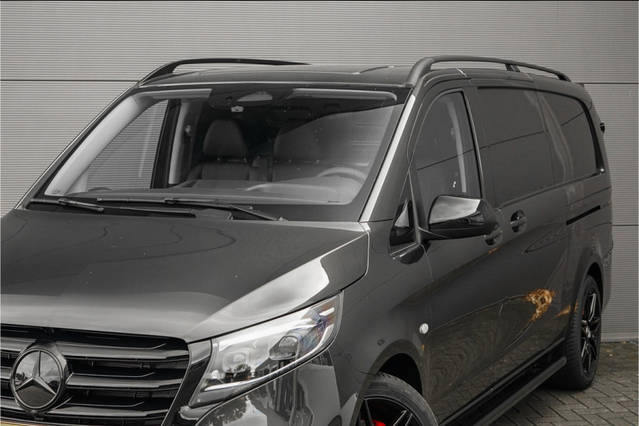 Mercedes-Benz Vito 116 CDI L3 Pro Black Pack Luxe 19" BPM Vrij MultiBeam LED Distronic Navi Dubbele Schuifdeur Mercedes-Benz Vito 116 CDI L3 Pro Black Pack Luxe 19" BPM Vrij MultiBeam LED Distronic Navi Dubbele Schuifdeur