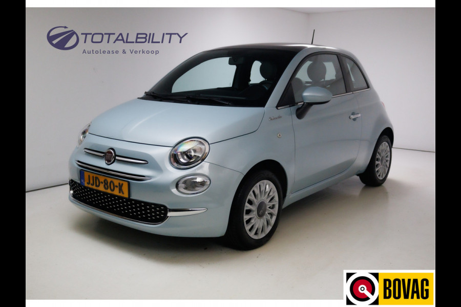 Fiat 500 1.0 Hybrid Dolcevita | Panoramdak | Airco | Cruise | Apple carplay / Android auto | PDC achter