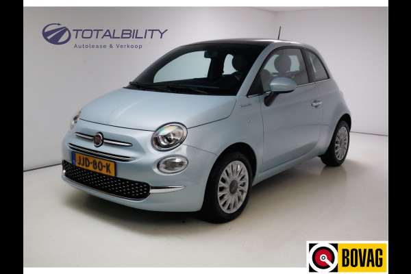 Fiat 500 1.0 Hybrid Dolcevita | Panoramdak | Airco | Cruise | Apple carplay / Android auto | PDC achter