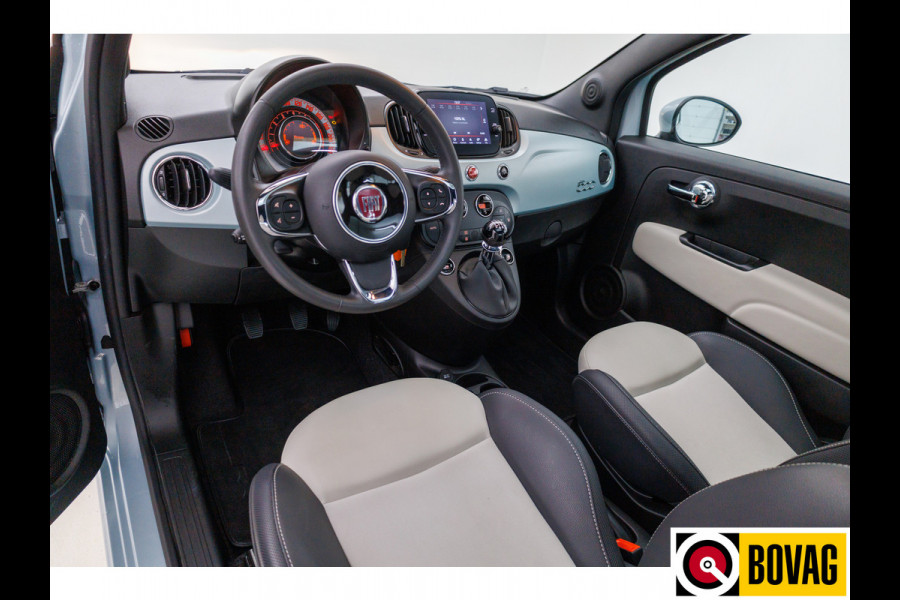 Fiat 500 1.0 Hybrid Dolcevita | Panoramdak | Airco | Cruise | Apple carplay / Android auto | PDC achter