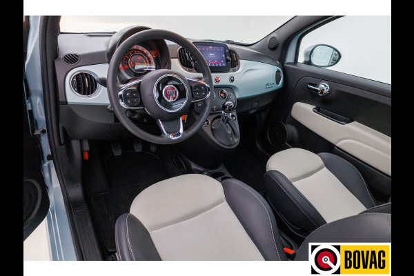 Fiat 500 1.0 Hybrid Dolcevita | Panoramdak | Airco | Cruise | Apple carplay / Android auto | PDC achter